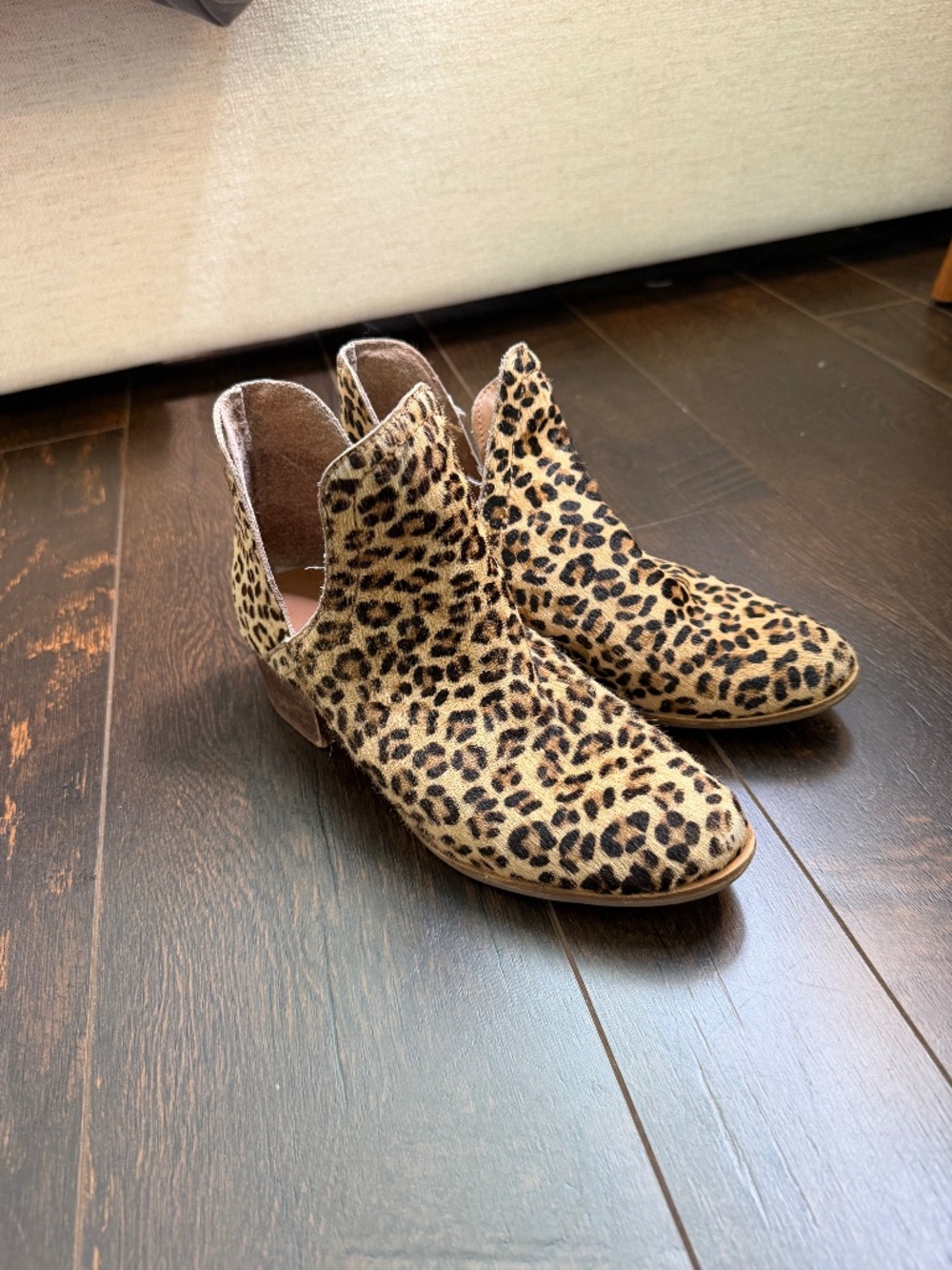 Cheetah Ankle boots